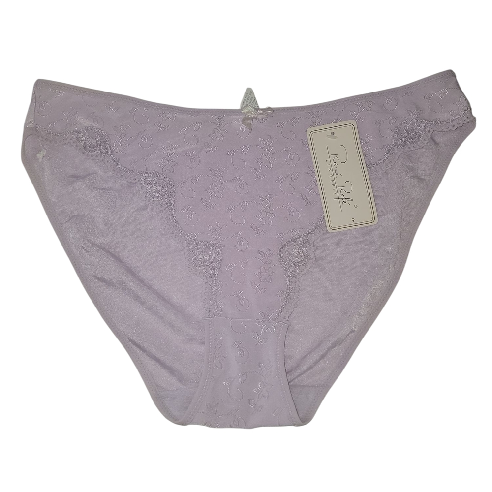 Rene Rofe Women's Lavender Lace Panty
